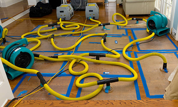 Professional Water Extraction technician working in Rock Creek, MN